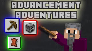 The Grind Begins Now! | Advancements Adventures EP1 | Minecraft Java Edition