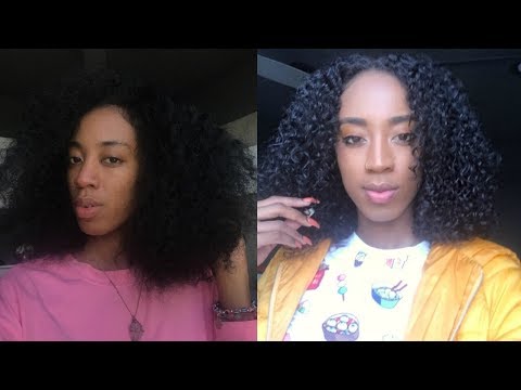THE WASH AND GO using eco Styler Gel THE WASH AND GO using eco Styler Gel