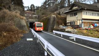 【気仙沼線BRT】気仙沼行き陸前港発車