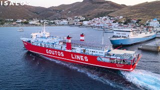 Macedon – Άφιξη και ρεμέτζο 3 λεπτών στην Κέα! (Arrival at the port of Kea) | Aerial