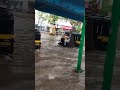 water logging at vandana bus stand