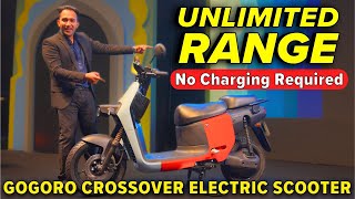 NO Charging Required - Unlimited Range | Gogoro CrossOver Electric Scooter - Battery Swapping🔥