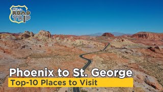 Adventure Awaits: A Phoenix to St. George Road Trip Vlog\