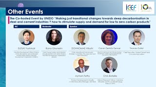 ICEF2023 | The Co-hosted Event by UNIDO