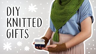 Easy Knitting Projects For Gifts | Free Patterns!