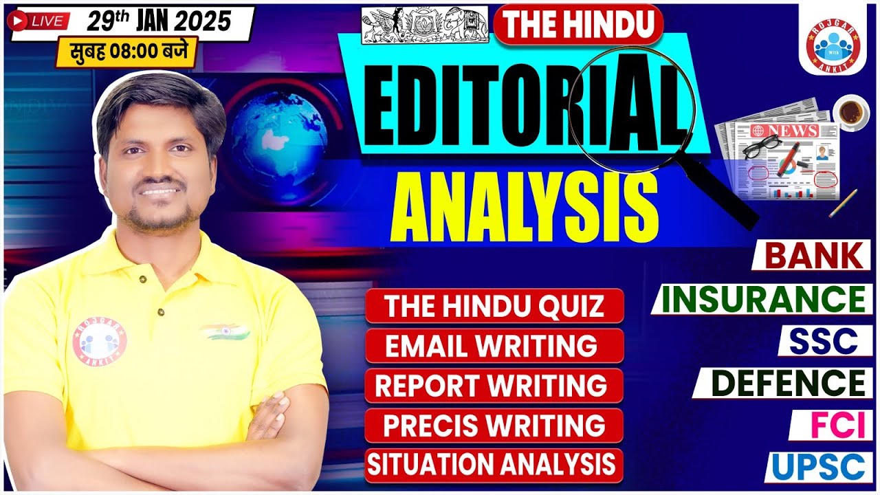 The Hindu Editorial Analysis 29 January 2025 Vocab Grammar The