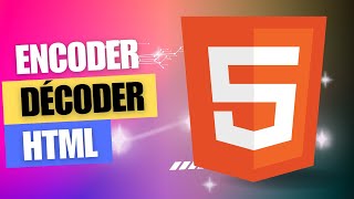 Encoder et décoder les caractères HTML en ligne?