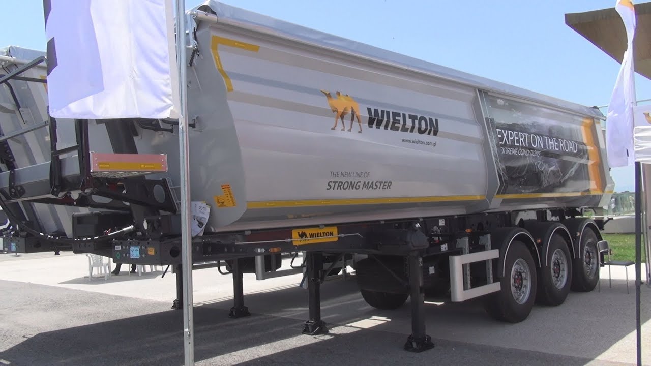 Wielton Strong Master Tipper Semi-Trailer (2019) Exterior And Interior ...