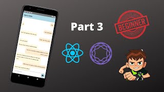 Navigation | Custom Components | Setup and Application | Chat App Part 3 | React Native