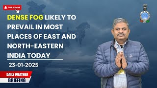 Dense fog likely to prevail in most places of East and North-Eastern India today