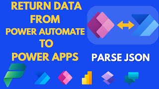 Return Data from Power Automate to Power Apps | Parse JSON Array in Power Apps