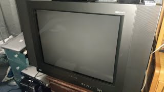 Quick look at a 2001 Samsung TSL2793HF i found across town on trash day