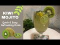 Kiwi Mojito recipe | Refreshing summer drink | Kiwi mocktail recipe #short #Shorts