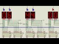 Digital Clock using 4026 Counter IC