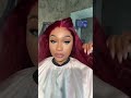 i can t believe this color suits me subellahair humanhairwig 99jwig burgundy bodywavewigs