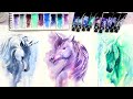 Magical Unicorns with Super Vision Watercolors