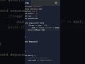 Queue..... #code #math #arrays #coding #coder #function #stack #queues