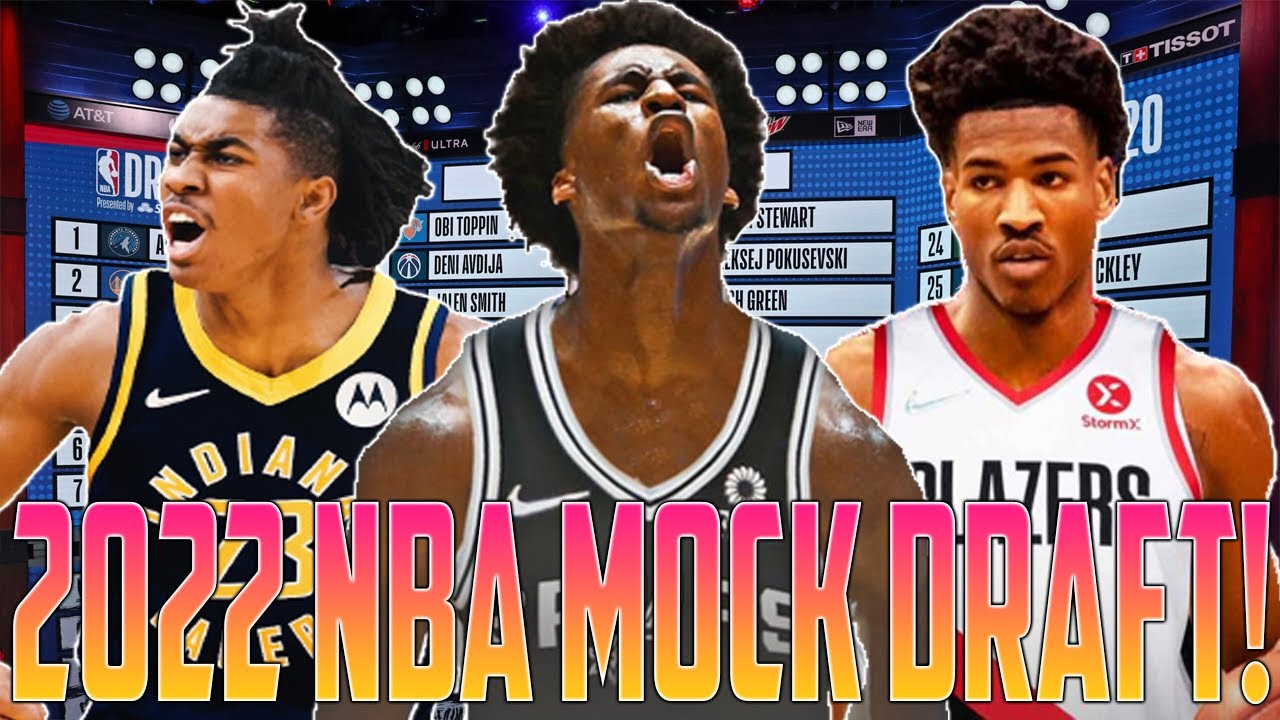 CHB'S NEW 2022 NBA MOCK DRAFT PICKS 6-10!!! - YouTube