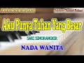 TUHAN YANG BESAR ll KARAOKE ROHANI ll SARI SIMORANGKIR ll NADA WANITA D=DO