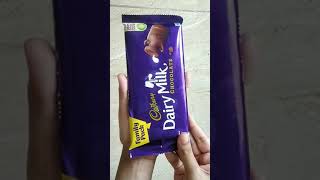 Unwrap Cadbury Dairymilk Family pack#unboxing #unwrap #shorts #chocolate #dairymilk