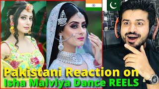 Pakistani React on Indian | Isha Malviya REELS VIDEOS | Indian Fashion influencer | Reaction Vlogger