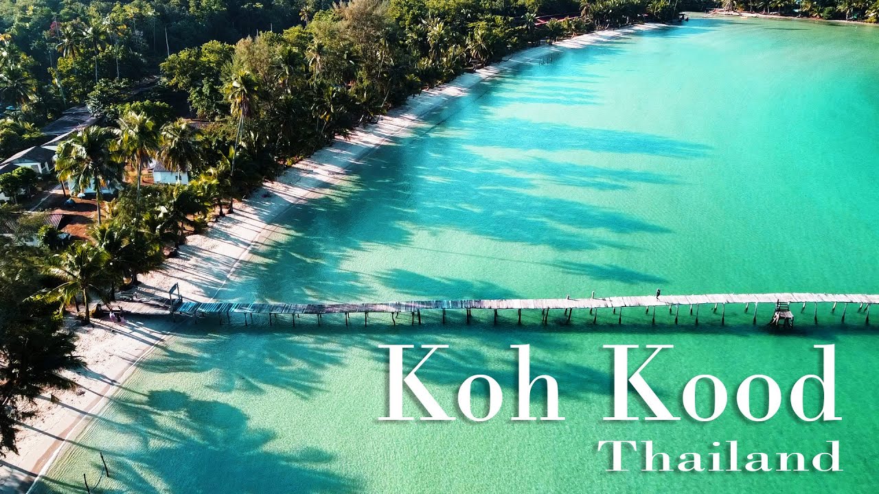 Koh Kood Thailand : Bird's Eye View : Bang Bao Beach, Khlong Hin Beach ...