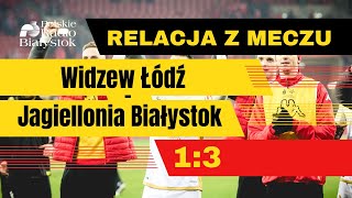 Cały mecz Widzew Łódź - Jagiellonia Białystok 1:3, 11.02.2024