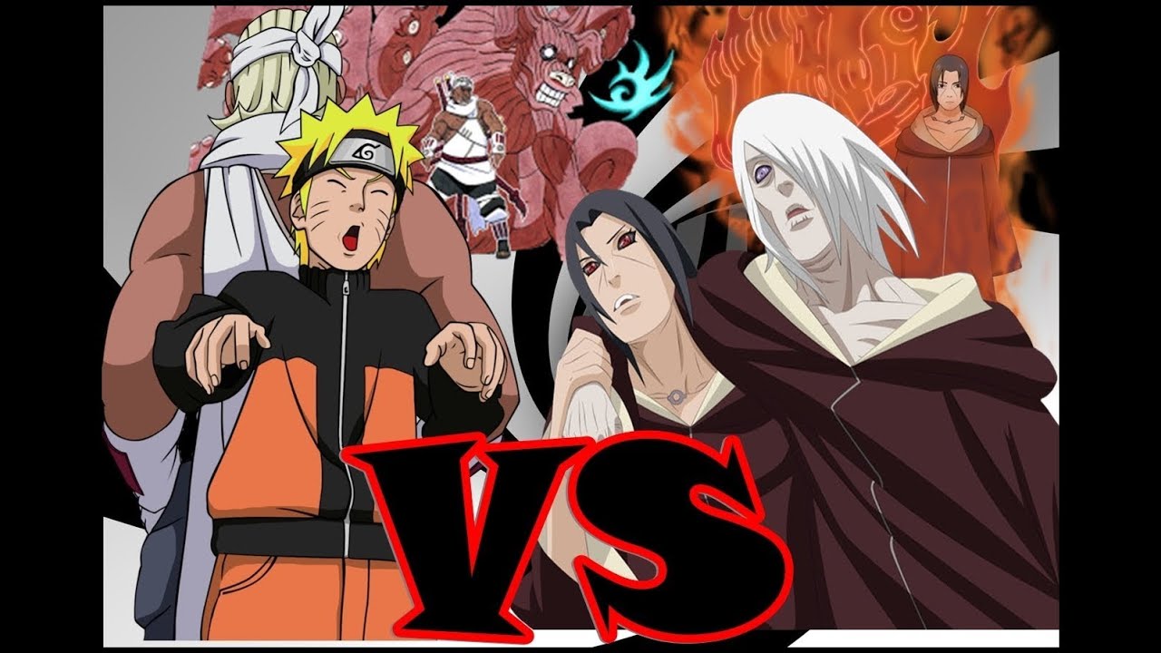 Naruto E Killer Bee Vs Itachi E Nagato AMV - YouTube