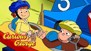 Is George the Derby Champion? 🐵 Curious George 🐵 Kids Cartoon 🐵 Kids Movies