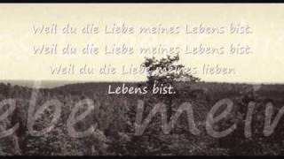 Philipp Poisel - Liebe meines Lebens (+Text)