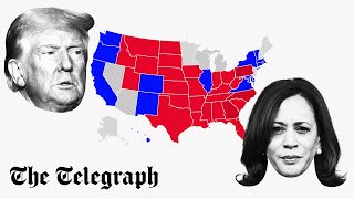 LIVE MAP: US Election Results 2024 - Trump vs Harris