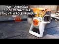 How To Replace the Driveshaft In A Stihl HT131 Pole Pruner