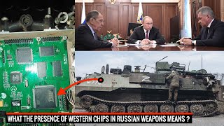 Western chips in Russian weapons - 3 implications !