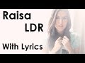 Raisa - LDR Accoustic Cover With Lyrics On Screen