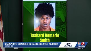 'Gang motivated': 3 suspects charged in gang-related murder