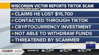 CONSUMER FIRST ALERT: TikTok cryptocurrency scam