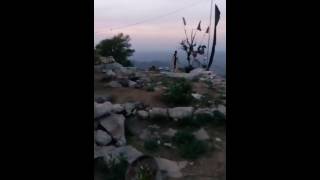 ChillaGha Agha G Sarkar on 1 of the Peak of Hills of Akhori Sharif's Jungle District Attock Pakistan