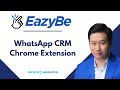 EazyBe Review - Organise Your WhatsApp Web Chats with Custom Filtering & Scheduled Messaging