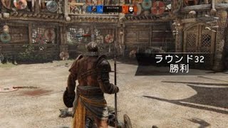 【For Honor】剣闘士VSウォーデン