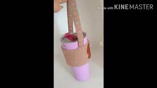 Diy ที่หิ้วแก้วน้ำขนาด 30 ออนซ์