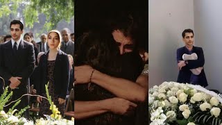 Afra Saraçoğlu's boyfriend, Mert Ramazan Demir, consoled her by hugging her on her sad day