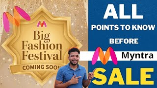 MYNTRA BIG FASHION FESTIVAL 2024 | BEST MYNTRA SALE 2024 | DEALS | OFFERS | BUY 1 GET 4 FREE |