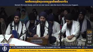 068 Toronto Dec. 2019 Raensabaayee Keertan - Bhai Parminder Singh Jee Delhi