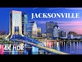 Jacksonville, Florida, USA in 4K 60FPS HDR ULTRA HD Drone Video