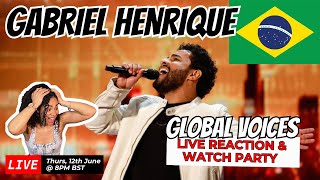 Vocal Coach Reacts LIVE to Gabriel Henrique! Global Voices Watch Party