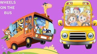 Wheels on the Bus / The  Best Car Bus Truck Video /Wheels On The Bus Nursery Rhymes / Kids Song
