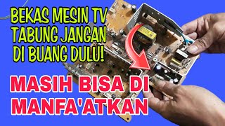 Making a mini power amplifier from used tv machines#amplifier from used goods