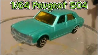 1/64 Peugeot 504 diecast by Norev Mini Jet