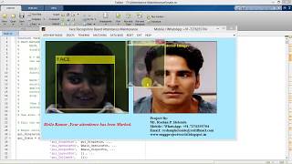 Matlab Project Attendance Maintenance Based Face Recognition System full Code || IEEE Project