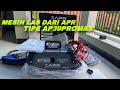 riview singkat kelengkapan mesin las APR AP39promax